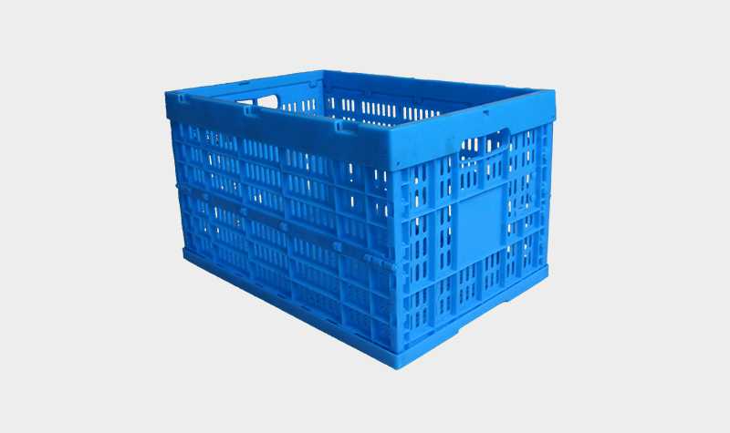 軒盛塑業(yè)600-340塑料內(nèi)倒式折疊周轉(zhuǎn)筐