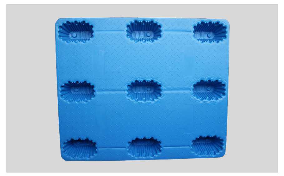 軒盛塑業(yè)1210九腳吹塑托盤(pán)10kg